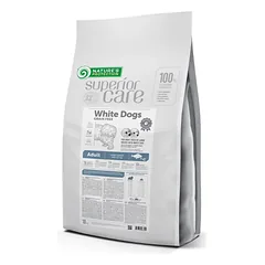 NATURE’S PROTECTION SUPERIOR CARE DIDELIŲ VEISLIŲ SUAUGUSIŲ BALTAKAILIŲ ŠUNŲ SAUSAS PAŠARAS SU BALTA ŽUVIMI 10 kg