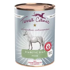 Terra Canis Alimentum Veterinarium Diabetic dieta, drėgnas maistas šunims 6 x 400 g