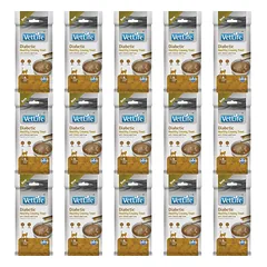 FARMINA Vet Life Cat Diabetic Creamy 15x60 g su vištiena ir tunu, kreminė užkanda katėms, sergantiems diabetu