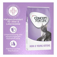 Concept for Life Mum & Young Kittens - Verbesserte Rezeptur!