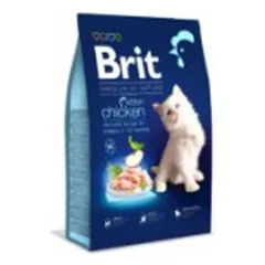 Brit Premium by Nature Cat Kitten sausas pašaras katėms 8 kg