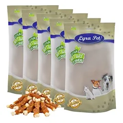 Lyra Pet® kalcio kaulai su vištienos krūtinėlės juostelėmis — 1 nuotrauka