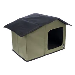TIAKI namelis katėms Camo, L 58 x B 42 x H 37 cm — 2 nuotrauka