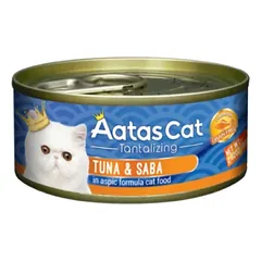 Aatas Creamy Tuna&Saba 80g.