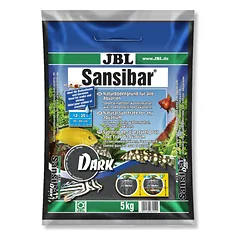 JBL gruntas Sansibar Black 5 kg (0,2-0,6 mm), juodas