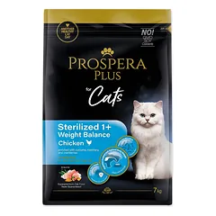 Prospera Plus Sterilized 1+ Vištienos Svorio Balansas sausas maistas sterilizuotoms katėms svorio kontrolei, 7 kg — 2 nuotrauka