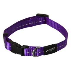 ROGZ antkaklis 20-31×1.1cm HB14E violetinis