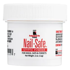 PPP Nail Safe Styptic Powder - milteliai kraujavimui sustabdyti kerpant šunų, kačių ir šeškų nagus., 42g — 2 nuotrauka