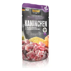 BELCANDO Finest Selection Triušis, soros ir bulvės 125 g šlapias šunų maistas nuotrauka