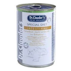 DR. CLAUDER'S Special diet intestinal konservai skrandžio problemų turintiems šunims, 400 g parduotuvėje petreon.lt