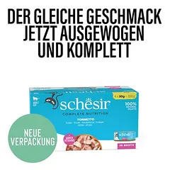 Schesir Complete Nutrition Filet sultinyje, drėgnas maistas katėms, ekonominė pakuotė 24 x 50 g, < 79 g — 2 nuotrauka