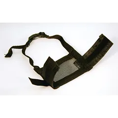 KERBL nailonis antsnukis šunims 22 – 30 cm - 11,0 cm, 23 - 44 cm, juodas — 2 nuotrauka