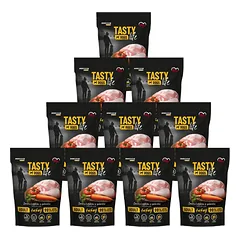 Tasty Dogs Life kalakutienos želė patiekalas 10x150g