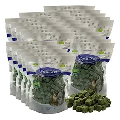 Lyra Pet® liofilizuoti žolės kubeliai katėms, 200 g — 2 nuotrauka