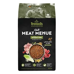 BOSCH Meat Menue Adult su jautiena ir vištiena 800 g sausas maistas šunims