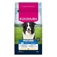 Eukanuba Dog Medium Breeds Mature su vištiena, sausas maistas šunims 3 kg — 2 nuotrauka