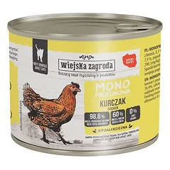 WIEJSKA ZAGRODAMonoproteininis vištienos šlapias kačių ėdalas 24x200 g