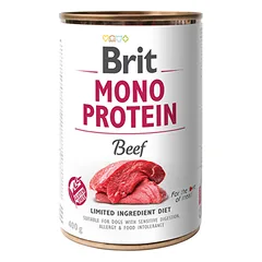 Brit Care konservai šunims Mono Protein Beef 400g. parduotuvėje mumbo.lt