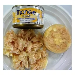 Monge Dog Chicken With Cheese drėgnas maistas suaugusiems šunims su vištiena ir sūriu, 95 g — 2 nuotrauka
