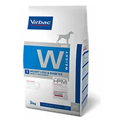 Virbac HPMD Dog Weight loss&diabetes (1) veterinarinis maistas šunims 3 kg