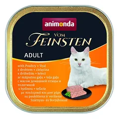 ANIMONDA Vom Feinsten suaugusiems katėms, skonis: su paukštiena ir veršiena, 100 g