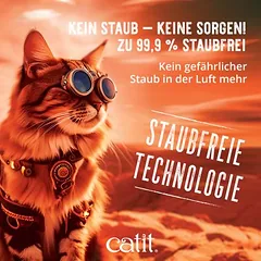 Catit Go Natural kraikas katėms su levandų kvapu, 5,6 kg (2 x 2,8 kg) — 3 nuotrauka