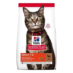 Hill's Science Plan Adult Lamb sausas maistas su ėriena katėms