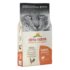 Almo Nature Holistic Maintenance sausas maistas suaugusiems katėms su vištiena, 12 kg