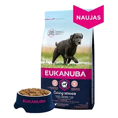 Eukanuba Senior large breed visavertis pašaras senyviems šunims (virš 9 m.) 15kg