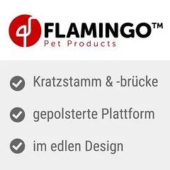 Flamingo draskyklė katėms Gene, pilka — 3 nuotrauka