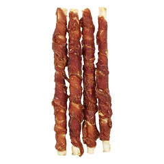 Bubu PETS Duck wraps 28cm rawhide stick – buivolo odos lazdelės su antienos mėsa , 320g — 2 nuotrauka
