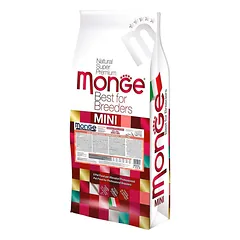 Monge Natural Superpremium Mini Adult Salmon & Rice sausas maistas šunims