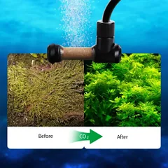 Nobleza AK1 CO2 rudas akvariumo difuzorius — 5 nuotrauka