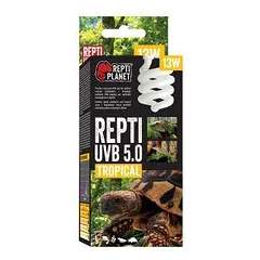 Terariumo lempos lemputė: „Repti Planet Bulb UVB 5.0 13W“
