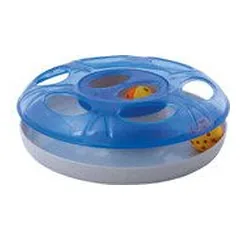 Georplast ufo žaislas katėms su 2 kamuoliukais, 25×8 cm — 3 nuotrauka