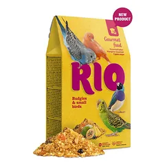 RIO Gourmet Food for Budgies and Other Small Birds gurmanų papildomas maistas mažiesiems papūgoms ir paukščiams, 250 g