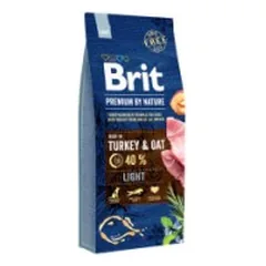 BRIT PREMIUM By Nature Light, 15 kg parduotuvėje akvanamai.lt