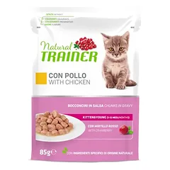 Natural Trainer Kitten & Young drėgnas maistas kačiukams — 3 nuotrauka