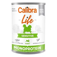 CALIBRA Dog Life Sensitive Triušis 400G