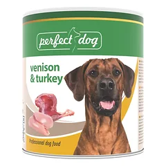PERFECT DOG konservas su briediena 800g
