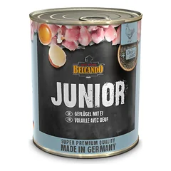 BELCANDO Junior vištiena + kiaušinis 800 g