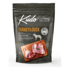 Kudo Turkey & Duck Medium Maxi Adult sausas pašaras su kalakutiena ir antiena šunims