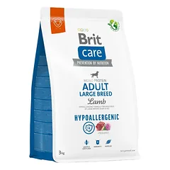 BRIT Care Hypoallergenic Adult Large Breed sausas maistas su ėriena 3 kg