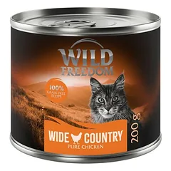 Wild Freedom Adult drėgnas maistas katėms, ekonominė pakuotė 12 x 200 g — 2 nuotrauka