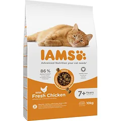IAMS for Vitality vyresnėms katėms su šviežia vištiena 10 kg