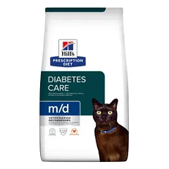 Hill's Prescription Diet Feline m/d sausas pašaras su vištiena katėms