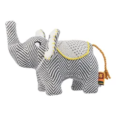 Resploot Cuddlers Elephant - pliušinis žaislas šunims, dramblys pagamintas iš perdirbtų medžiagų, su cypsinčiu elementu
