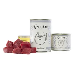 GUSSTO Cat Fresh Lamb šlapias kačių maistas ėriukas 200 g