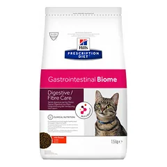 Hill's Prescription Diet Cat Gastrointestinal Biome, veterinarinis maistas katėms 1,5 kg — 2 nuotrauka