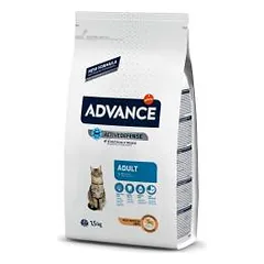 Advance Adult Cat Chicken and Rice sausas maistas katėms, 1.5 kg